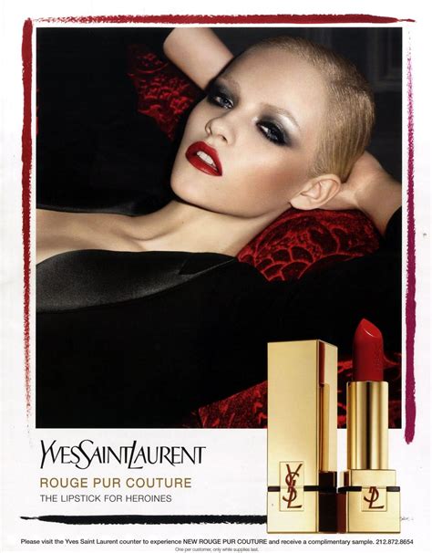 ysl rouge lipstick|ysl rouge pur couture commercial.